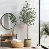 Artificial Tree Plant Eucalyptus Tree, Modern Large Fake Plant Decor in Pot for Indoor Outdoor - 2 of 4