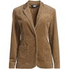 Lands' End Women's Wide Wale Corduroy Blazer - 3 of 4
