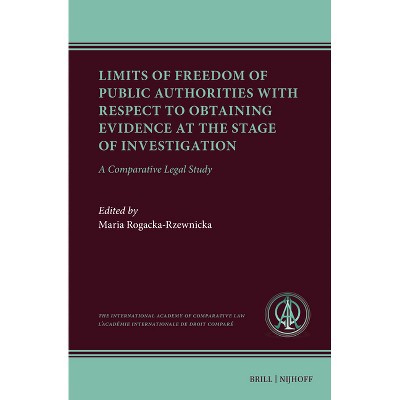 Limits of Freedom of Public Authorities with Respect to Obtaining Evidence at the Stage of Investigation - (Ius Comparatum) (Hardcover)