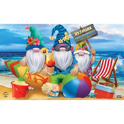 Rubber-Cal Summer Beach Doormat Kit - 18 x 30 - 2 Door Mats