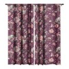 Ninola Design Romantic Bouquet Purple 50" x 64" Single Panel Room Darkening Window Curtain - Deny Designs - 3 of 3