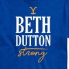 Men's - Yellowstone - Beth Dutton Strong Short Sleeve Graphic T-Shirt - 2 of 4