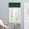 Ellis Stacey 1.5" Rod Pocket High Quality Fabric Solid Color Window Balloon Valance 60"x15" Harvest - 2 of 4