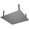 ALFI Matte Black Stainless Steel 24 Inches Square Ultra-Thin Rain Shower Head - 4 of 4