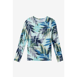 Hang Ten Starfish Rashguard Aqua - 1 of 2
