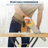 COZONY Portable Folding Workbench, 800 LB Capacity, Adjustable Height, Heavy-Duty Steel Work Stand for Garage, Shop, and Automotive Projects - 4 of 4