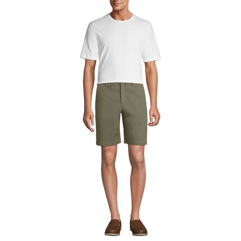 Lands' End Men's Big 9 Inch Comfort Waist Comfort First Knockabout Chino Shorts, 4 of 6