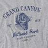Grand Canyon National Park Ram Icon Women's T-Shirt Athletic Heather - 2 of 4