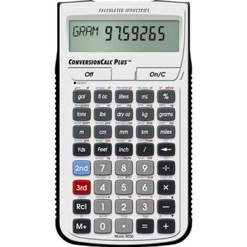 Calculated Industries Ultimate Professional (8030) Construction Calculator Silver/Black 