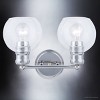 Urban Ambiance Luxury Industrial Bath Light,  10''H x 15''W,  Polished Chrome Finish, ULB2081 - 4 of 4
