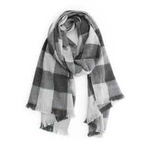 Aventura Clothing Women's Buffalo Classic Plaid Shawl - 1 of 4