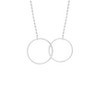 Daughter Greeting Card Sterling Silver Hearts Necklace for Women Ginger Lyne Collection - 4 of 4