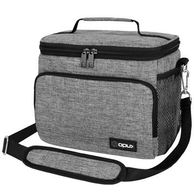 Opux Insulated Lunch Box Adult Men Women, Thermal Cooler Bag Kids Boys  Girls Teen, Soft Compact Reusable Small Work School Picnic (grey, One Size)  : Target