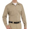 Red Kap Men's Long Sleeve Utility Uniform Shirt - 3 of 4