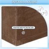 Unique Bargains Non Slip Scratch Resistant Soft Armchair Slipcovers with Twist Pins - 3 of 4
