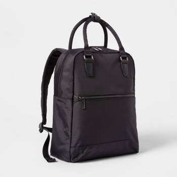 Signature Commuter Backpack Black - Open Story™