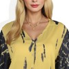Anna-Kaci Women's Stainless Steel Beaded Necklace with 18K Gold Plated Sun Pendant, Adjustable Chain, Unique Design with Colorful Beads-Gold - 3 of 4