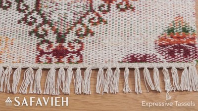 Ivory and Gold Handmade Wool Kilim Area Rug