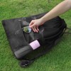 Generic Large Mesh Swim Beach Bag, Mesh Drawstring Gym Bag for Athletic Gym Sports - 3 of 4
