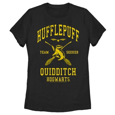 Women's Harry Potter Hufflepuff Quidditch Seeker T-Shirt