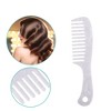 Unique Bargains Anti-Static Hair Comb Wide Tooth for Thick Curly Hair Hair Care Detangling Comb For Wet and Dry 1 Pcs - 2 of 4