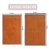 Home Weavers Luxury Collection 100% Cotton Tufted Bathroom Rug Set, Non-Slip Latex Bath Rug Set - 3 of 4