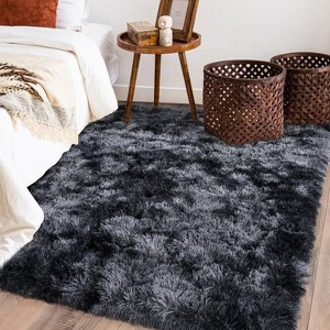 LOVEVOOK Rug for Bedroom 3x5 Feet - Ultra Soft Area Rug - Non-Slip Shaggy Carpet for Living Room, Cozy Fluffy Floor Rug for Home Decor - 1 of 4