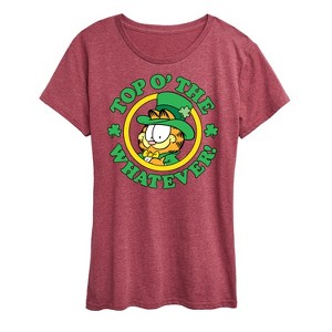 Women's - Garfield - Top O The Whatever Short Sleeve Graphic T-Shirt - 1 of 4
