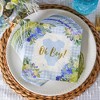 Kate Aspen Floral & Gingham Baby Shower Onesie Tableware Set - 4 of 4