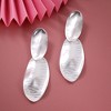 SOHI Women's Oblong Drop Earrings - 2 of 4