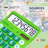 CATIGA 8-Digit & 12-Digit Desktop Calculator, Large LCD, Sensitive Buttons, Dual Solar Power, Standard Function for Office, Home, School - 3 of 4
