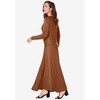 Jessica London Women's Plus Size 2-Piece Dolman Sleeve Skirt Set - 4 of 4