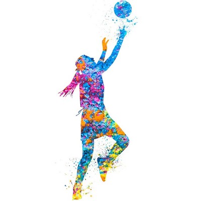 Poster Master Watercolor Basketball No1
