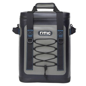 RTIC Outdoors 24 Cans Backpack Cooler - Blue/Gray - 1 of 4