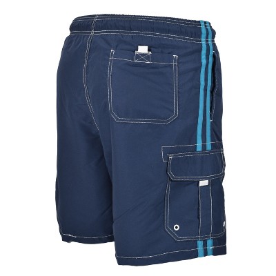 Мужские брюки Falcon Bay Men's Rick's Cafe Cargo Pocket Swim Trunk | Black X-Large — фото 2