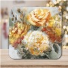 Courtside Market Golden Blush Collection ~ Golden Bouquet Splash 20 oz Soy Wax Candle with Decorative Art Lid - 3 of 3