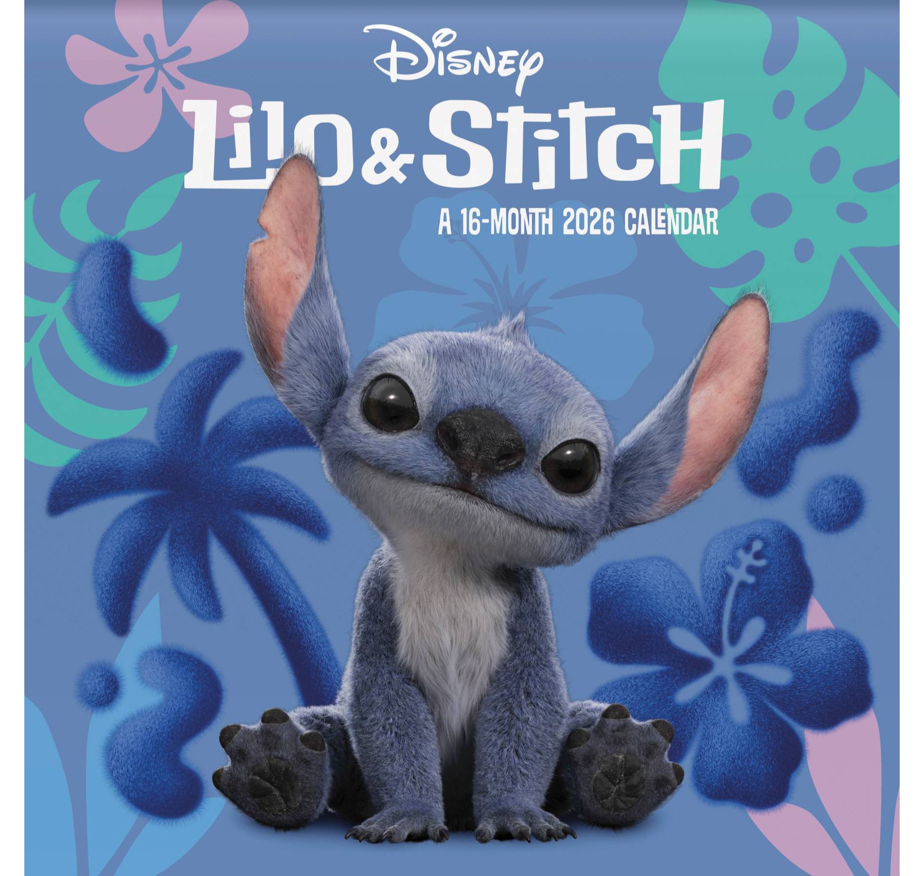 Disney 2026 Lilo and Stitch Live Action 12"x12" Wall Calendar