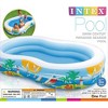 Intex 8.6ft x 5.25ft x 18in Swim Center Inflatable Ocean Side Swimming Pool - image 4 of 4