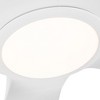 YUHAO 48 in. Indoor Modern Contemporary ABS Blades Integrated Dimmable LED Ceiling Fan with Light and Remote Control - 3 of 4