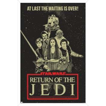 Trends International Star Wars: Return of the Jedi - The Wait Is Over Framed Wall Poster Prints
