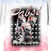 Pabst Blue Ribbon Stars and Beer Men’s Americana Wash Short Sleeve Tee - 2 of 3