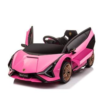 Best Ride on Cars 12v Lamborghini Sian Ride-On - Pink