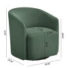 NicBex Modern Swivel Chair with Pocket Coil Seat Cushion, Soft & Durable Upholstery for Living Room, Bedroom, Office Accent - 4 of 4