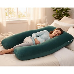 LISM U Shaped Maternity Full Body Pillow for Women with Hip,Back Pain Support - 1 of 4