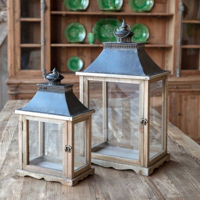 Park Hill Collection Display Box Lanterns