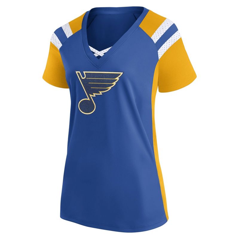 NHL St. Louis Blues Women&#39;s Fashion Jersey, 2 of 4