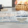 Oriental Machine Washable Rug Vintage Area Rug Non-Slip Floor Carpet Easy-Cleaning Rug for Bedroom Indoor Office Home Decor - 2 of 4