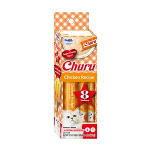 Inaba Churu Summer Chicken Flavor Lickable Cat Treats - 4oz/8ct