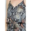 Women's Snake Skin Maxi Dress - SEE AND BE SEEN - 4 of 4