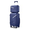 Okak 4 Piece Expandable Luggage Sets with 4 Double 360 Degrees Mute Spinner Wheels, Lightweight Suitcase Set, Checked Luggage for Travel - 2 of 4